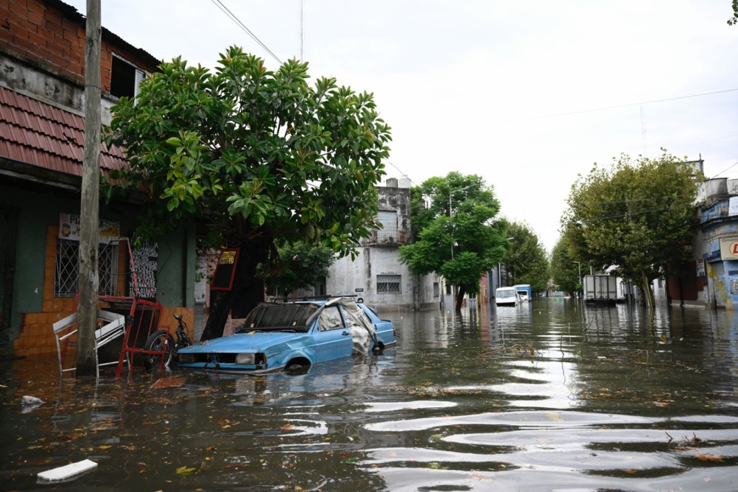 Buenos Aires underwater after heavy rainfall causes flooding