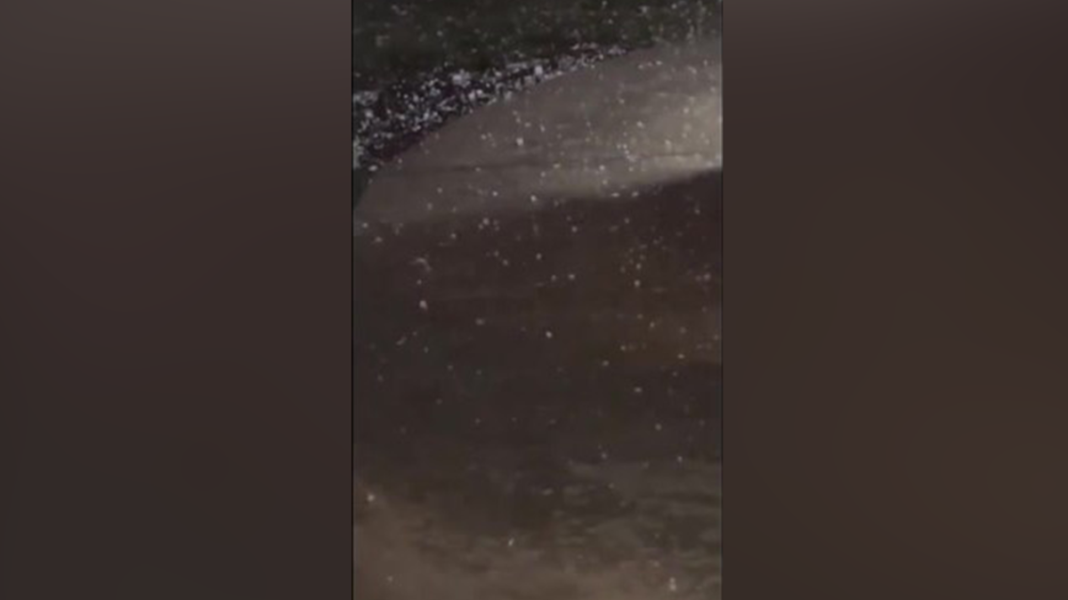 Golf ball-sized hail falls during Kansas storm as ‘tornadoes’ hit midwest