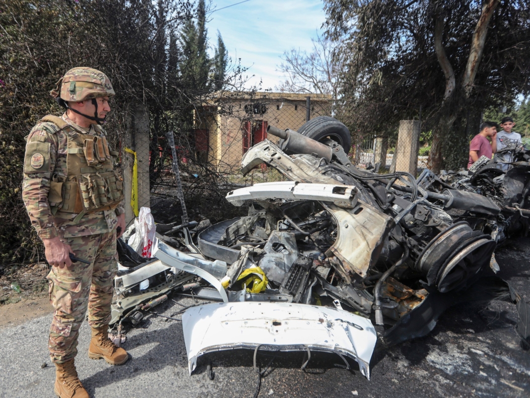 Israeli drone strike kills Hamas member in Lebanon