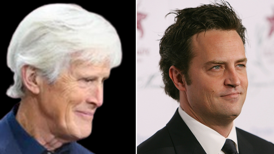 Matthew Perry ‘felt he was beating’ his addiction, says stepfather Keith Morrison